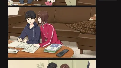 어릴 적부터 친가족처럼 지내던 누나하고 H하는 이야기